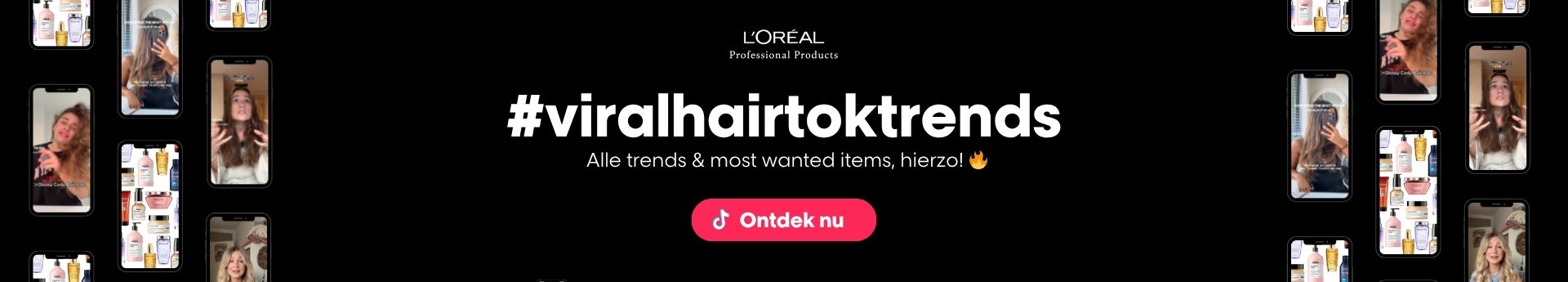 2025 C1 Viral Hairtok Trends Homepage Banner | L'Oréal Partner Shop